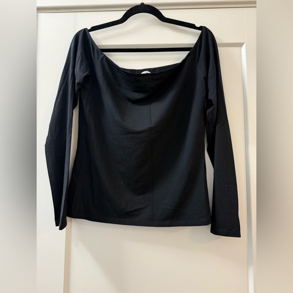 Reformation Black Tee